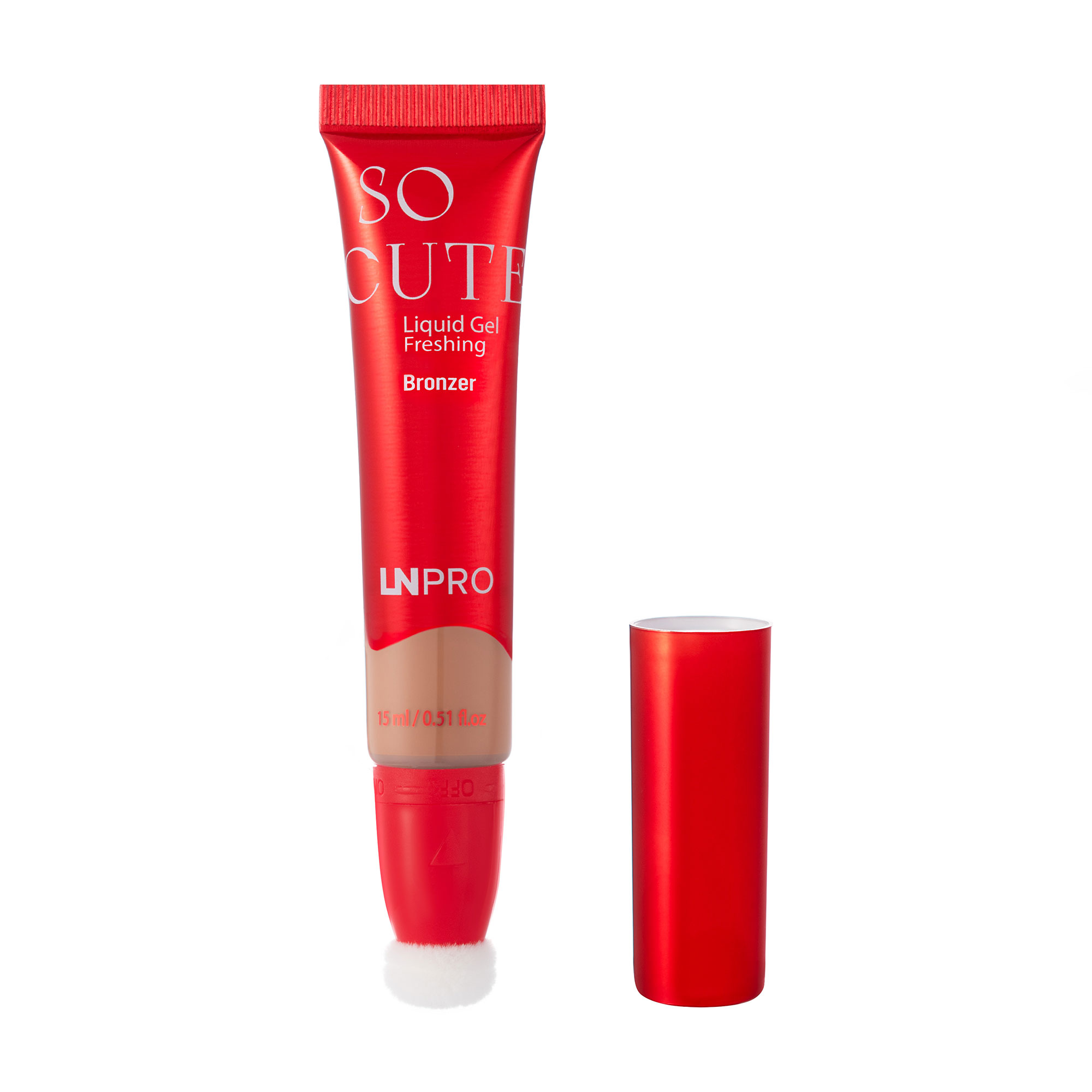 Уцінка! Рідкий гелевий бронзер LN Pro So Cute Liquid Gel Freshing Bronzer 106, 15 мл